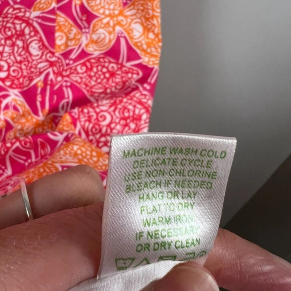 Lilly Pulitzer Jubilee Shift Dress Size 6 Beverly Hills Bubbly Fish Preppy - Picture 9 of 9